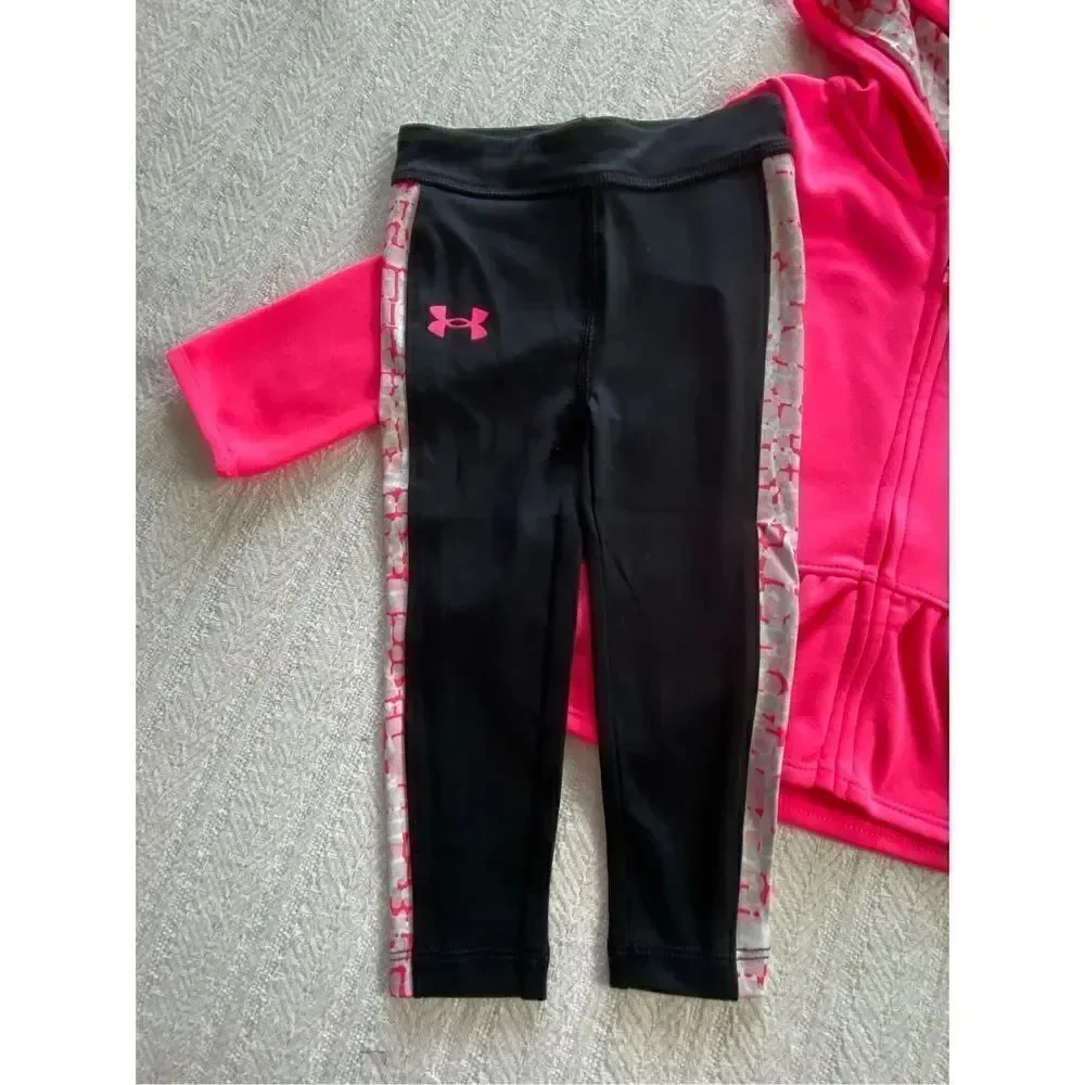 UNDER ARMOUR BABY GIRL 18M Wild Hoodie & Legging Set